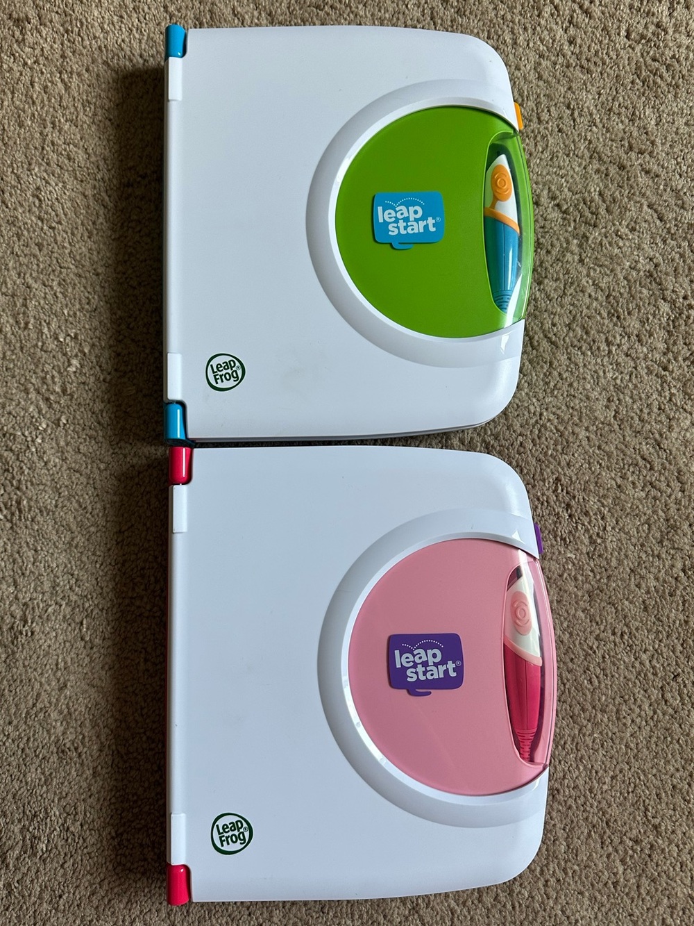 LeapStart Learning Systems - Green & Pink Covers